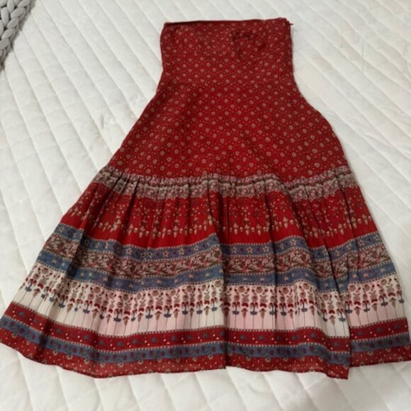 Banana Republic Strapless  Midi Dress - Picture 2 of 4